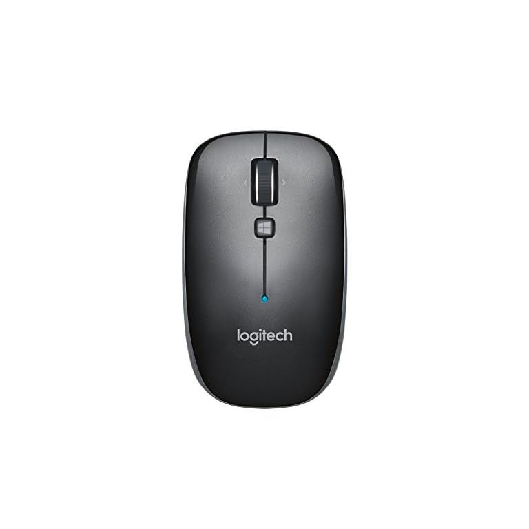 Logitech M557 Bluetooth Mouse – Wireless Mouse with 1 Year Battery Life, Side-to-Side Scrolling, and Right or Left Hand…