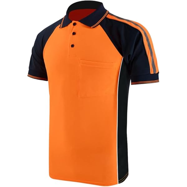 Camiseta Performance Aircool Para Niños/Niñas Naranja Fluorescente