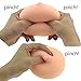 Sex Rabbit Novelty Toy for Adult Hand Stress Reliever Ball 3D Realistic Silicone Squeeze Boob Boobies Joke Gift for Bachelorette Party/Club/Suprised Present, Not for child/kid(0.61lb)