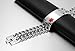 VNOX Free Engraving-Men's Medical Alert ID Wide Large Bracelet Stainless Steel Wrist Link Chain,8.3
