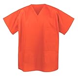 Orange Scrub Shirts Orange Apparel Scrubs For HIM or HER