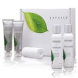 Exposed Acne Treatment: Basic Kit -- The BEST Acne Treatment for Men and Women. Facial Treatment with Benzoyl Peroxide, Salicylic Acid & Natural Ingredients - Works for Normal, Sensitive and Oily Skin. Clearer, Smoother Skin 100% Guaranteed