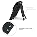 Huijukon Tactical Phone Belt Holster Molle Smartphone Pouch for iPhone 11 Pro iPhone 7/8 iPhone 7/8 Plus, Galaxy Note 8 / S7 / S8 Edge, Moto X with Slim Case (Black)
