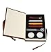 Samyo Wax Seal Stamp Kit Retro Creative Sealing Wax Stamp Maker Gift Box Set Brass Color Head with Vintage Classic Alphabet Initial Letter (S)