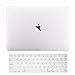 TOP CASE - Rubberized Hard Case Cover + Matching Color Keyboard Cover Compatiable With MacBook Pro 13-inch A1989,A1706 with Touch Bar(Release 2016,2017,2018) - Matte Clear