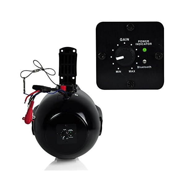 Lanzar-65-Bluetooth-Wakeboard-Speaker-Active-Powered-Marine-Tower-Speaker-2-Way-Water-Resistant-1000-Watt-AQAWBS64BK