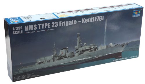 Trumpeter 1/350 Scale HMS Kent F78 Type 23 British Frigate