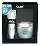 Olay White Radiance Advanced Whitening Fairness Protective Skin Cream, 50g with Foaming Cleanser, 100g