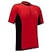 Tenn Mens Coolflo S/S Cycling Jersey - Red/Black - Med