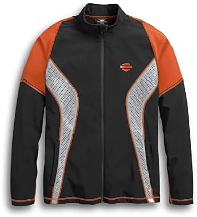 Amazon.com: Harley-Davidson Men's Vertical Stripe Hooded Stretch