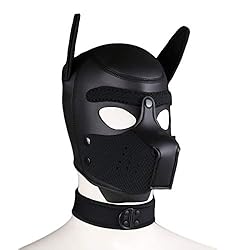 Adults Neoprene Puppy Hood Mask with