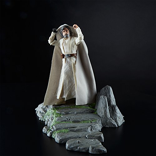 The Black Series Luke Skywalker (Jedi Master) on Ahch-To Island