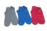Nike Women's Performance Moisture Wicking No Show Socks 3 Pair - Shoe Size: 6-10