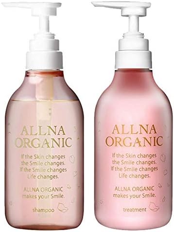 Spring Shampoo & Treatment [No Additives, Natural-Derived Cleaning] Orna Organic Limited Edition Non Silicone Shampoo/Treatment, 16.9 fl oz (500 ml) & 16.9 fl oz (500 ml) [Sakura Premium Extracts] [Hyaluronic Acid Vitamin C Derived Collagen]
