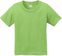 Joe's USA(tm) Toddler Tees Soft and Cozy Cotton T-Shirt Size-2T,Lime