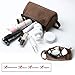 SOAEON Dopp kit Shaving bag Small Toiletry Bag for Men - Overnight bag Hanging Canvas Travel Size Toiletries | Hygiene