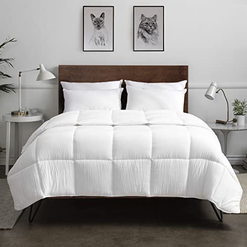 Down Alternative Duvet Insert All Season Eucalyptus Lyocell Mixed