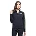 '47 NFL Women's Shimmer Cross-Check 1/4-Zip Fleece Pullover