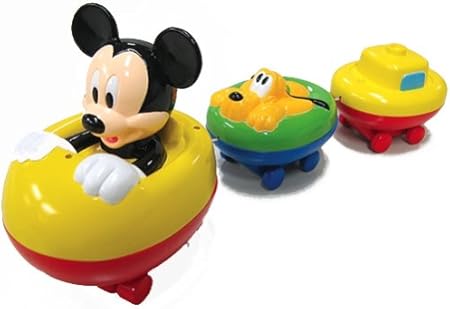 Amazon ミッキーマウスクラブハウス ミッキーマウス つなげてカー お風呂用おもちゃ おもちゃ