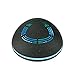 Portable USB Essential Oil Diffuser Aiho Mini Aroma Diffuser Battery Powered with 7 Color LED Lights for Computer Car Travel Black