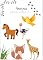 Livro Animais : Livro para colorir
