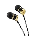 House of Marley, Uplift Wired In-Ear Headphones - 3-Button Control with Microphone on Cable, Noise Isolating, 8mm Dynamic Driver, 3 Ear Tip Sizes, Tangle-Free Braided Cable