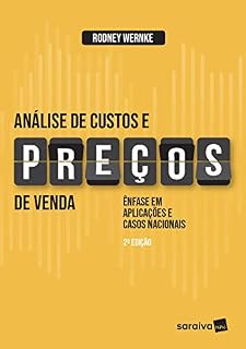 Livro Análise de custos e preços de venda