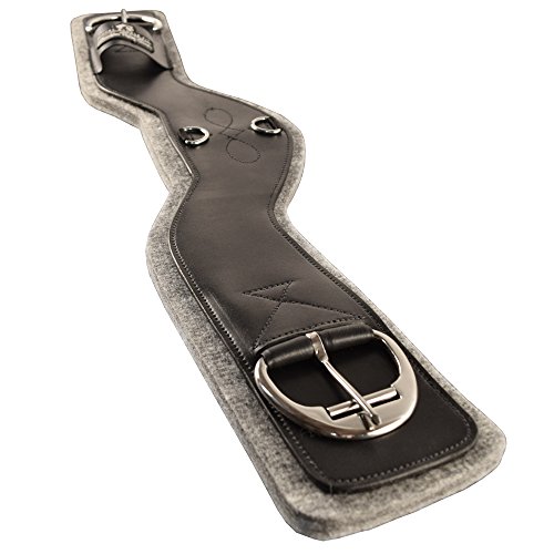 Total Saddle Fit - Shoulder Relief Cinch - Western Cinch (Black, 30" w/Black Fleece)