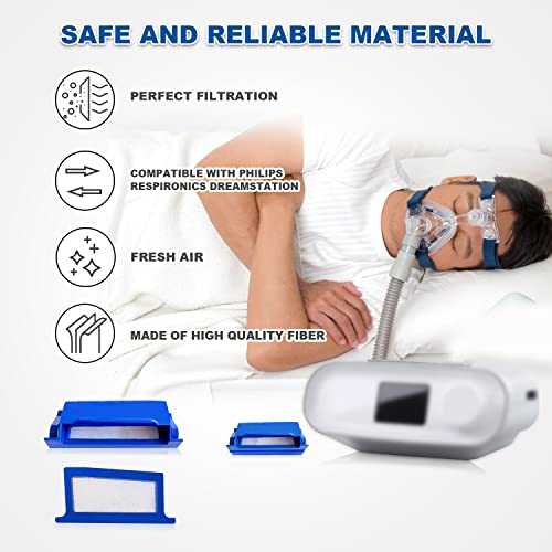 Longevity Turtle CPAP Pollen Filter Kit, 8 Reusable CPAP Filters