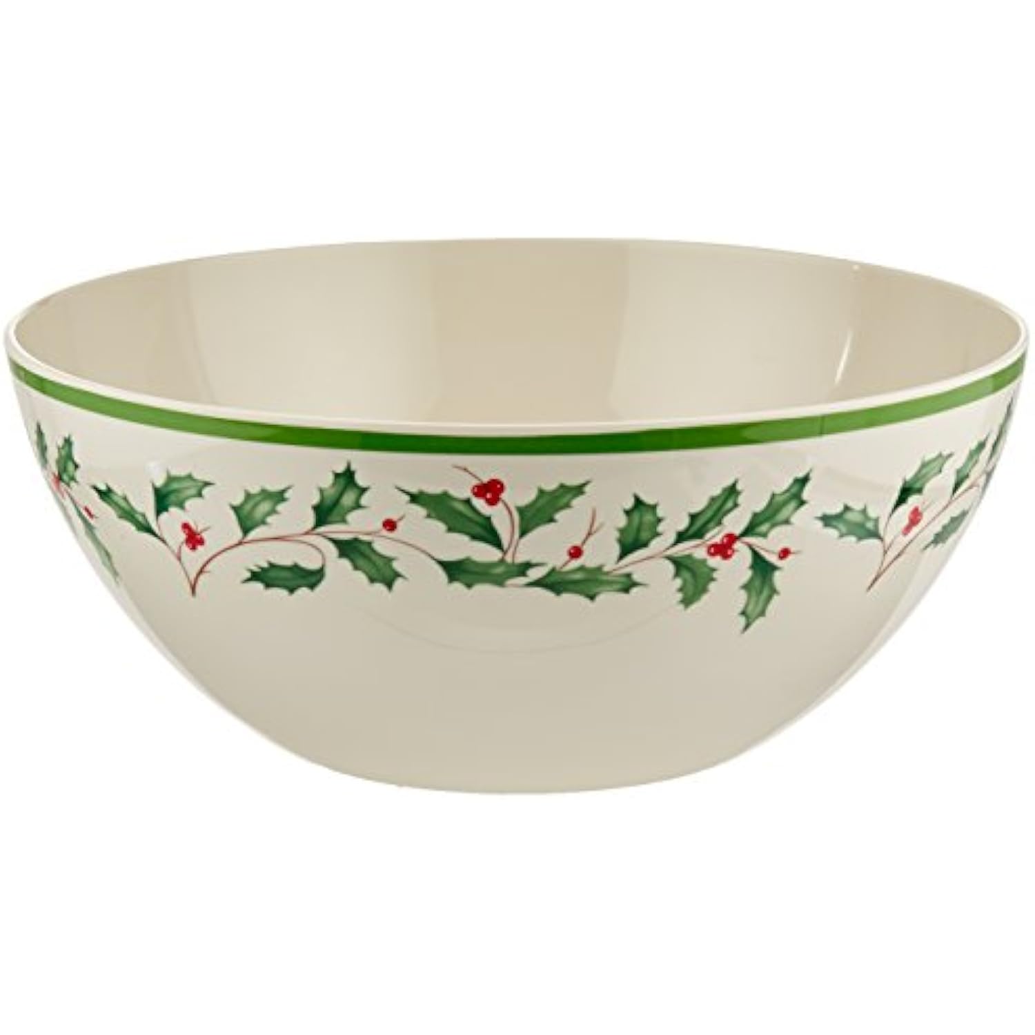 Lenox Holiday Melamine Serving Bowl eBay