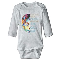 Body bébé Unisexe à Manches Courtes Baby’s T-Shirt John Lennon Imagine Cotton Long Sleeve Bodysuit One-Piece Playsuits… - Les Beatles, Paul McCartney, John Lennon, RIngo Starr, George Harrison