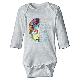 Body bébé Unisexe à Manches Courtes Baby’s T-Shirt John Lennon Imagine Cotton Long Sleeve Bodysuit One-Piece Playsuits… - Les Beatles, Paul McCartney, John Lennon, RIngo Starr, George Harrison