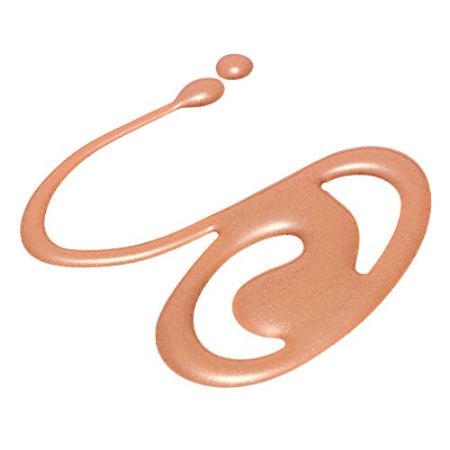 Gorgeous Cosmetics Superstar Liquid Face and Body Shimmer, Face and Body Liquid Luminizer and Highlighter, Shade Gold Dust