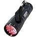 HQRP 9 LEDs Red Light Flashlight for Night Astronomy Viewings or 