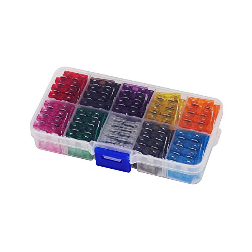LiangGui Mixed Auto Car Medium Blade Fuse Insert 2A/3A/5A/7.5A/10A/15A/20A/25A/30A/35A Universal