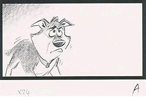 Balto Original Storyboard Cel Page. Universal Studios