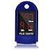 Concord Basics Fingertip Pulse Oximeter - Blue - with Carrying Case, Lanyard and Batteries