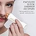 TANAAB Facial Hair Removal for Women Painless Professional Waterproof Smooth Facial Hair Remover for Face Lips Chin Cheeks Arm Built-in LED Light