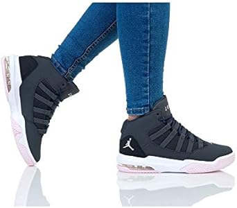 jordan max aura pink and black