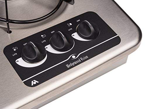 Atwood (56472) DV 30S Stainless Steel Drop-In 3-Burner Cooktop - Thumbnail 5