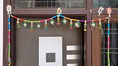 pranjals house Beautiful Beaded Ganesh ji Door toran for Home Decor