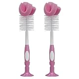 Dr. Brown's Baby Bottle Brush in Pink, 2 Pack