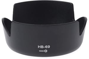 HB-69 Mount Camera Lens Hood for D3200 D3300 D5200 D5300 DX18-55mm Lens Accessories