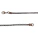 Antique Copper 2.5mm Box Chain Necklace with Extra Durable Color Protect Finish