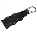2Pcs White Black Women's Fashion Lace Elastic Wide Stretch Headband Headwrap