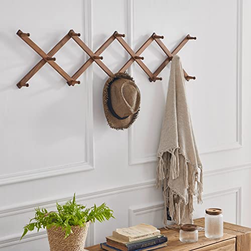 SKOLOO Accordion Wall Hanger, Modern Expandable Coat Rack Wall Mounted