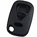 KeyGuardz Black Rubber Keyless Entry Remote Key Fob Skin Cover Protector for Suzuki Aerio Grand Vitara SX4 XL-7