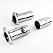 For Honda Accord/Prelude 13.5 inches-16 inches Adjustable 3pcs Stainless Steel Exhaust Pipe