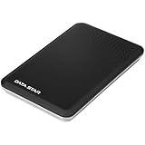 Kingwin Data Star USB 3.0 to 2.5” Slim External Enclosure for 7mm &amp; 9.5mm 2.5 inch SATA SSD/HDD, UASP Support, 5Gbps Transfer Rate [Support SATA I/II/III] and [Optimized for SSD]-Black