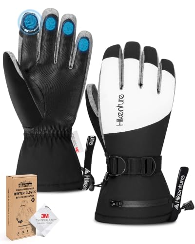 Hikenture Mens Ski Gloves